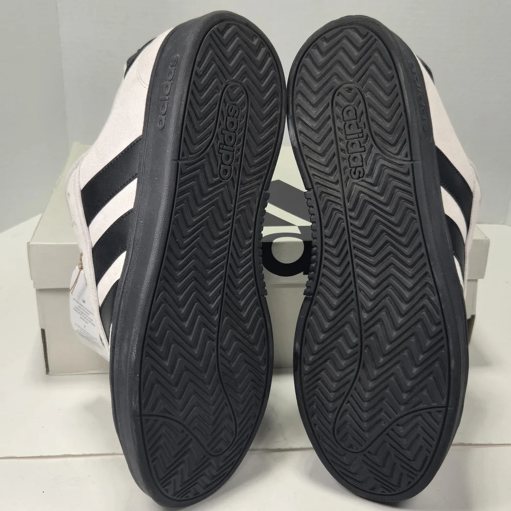 Adidas Grand Court Alph 00s Men's Black and White Sneakers 2 Laces Size 11.5